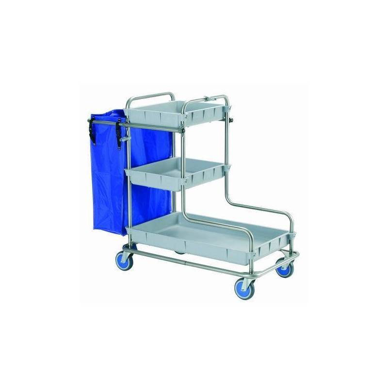 CARRO LIMPIEZA 3 BANDEJAS...