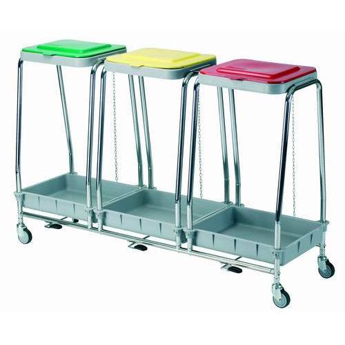 CARRO DE SELECCIÓN CROMADO MOD.580/TR