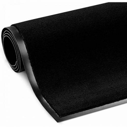 ALFOMBRA / TEXTIL / 9 mm / 90 cm x 150 cm / NEGRA