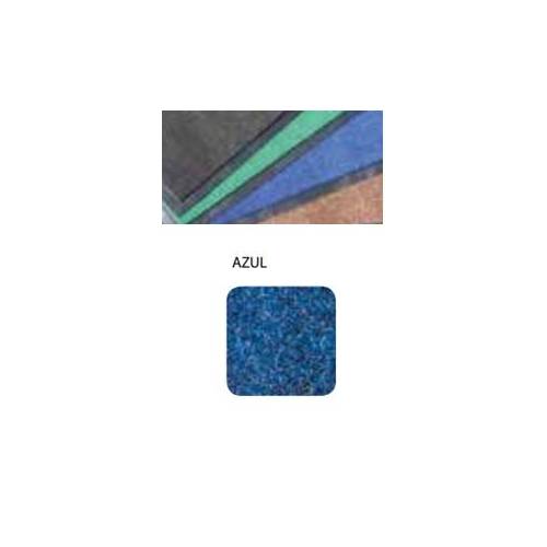ALFOMBRA / TEXTIL / 9 mm / 90 cm x 150 cm / AZUL