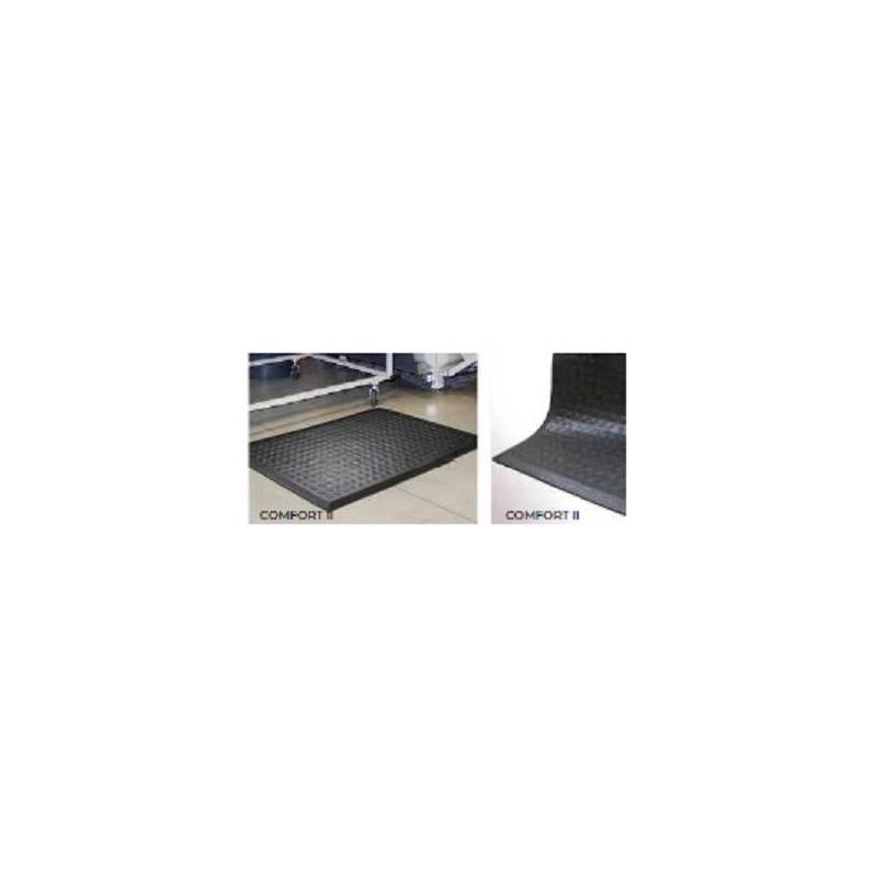 ALFOMBRA COMPLETE COMFORT II /  60 cm x 90 cm /ANTIMICROBIANA / NEGRA