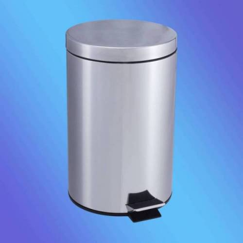 Papelera Pedal Inox Grande Con Cubo Interior LYON