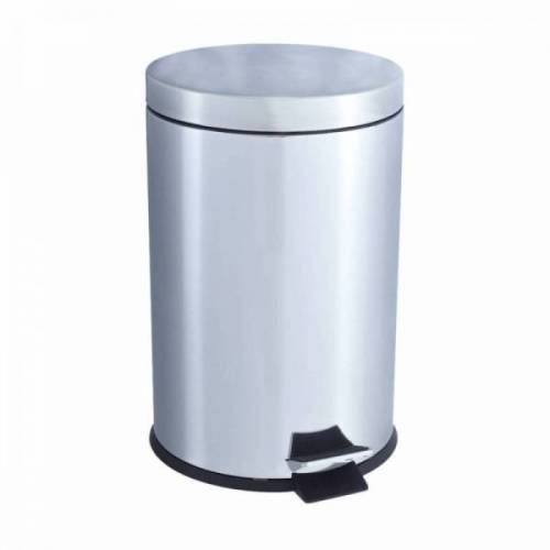 Papelera Pedal Inox Grande Con Cubo Interior LYON