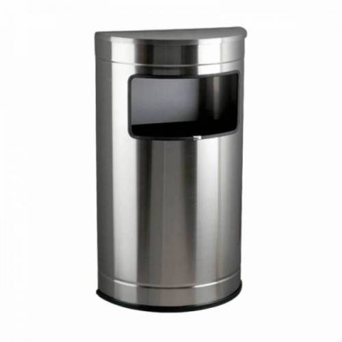 Papelera Inox Media Luna. Tapa PHUKET