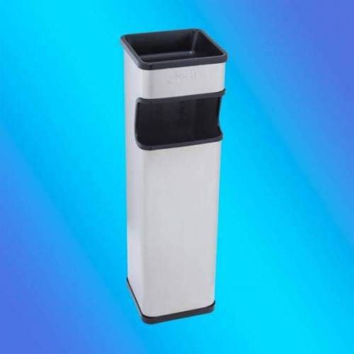 CENICERO/PAPELERA / DALLAS / CUADRADA INOX 20 LTS (AL70301)