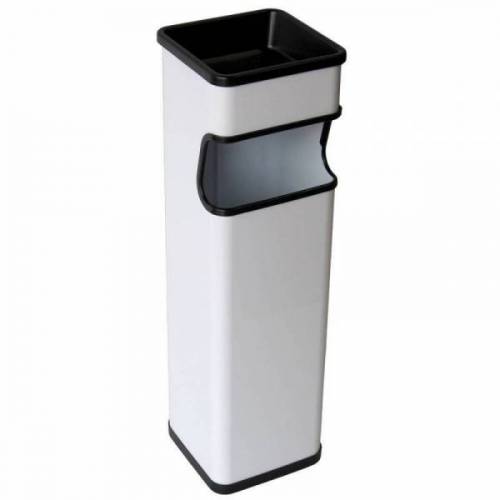 CENICERO/PAPELERA / DALLAS / CUADRADA EPOXI BLANCO 20 LTS...