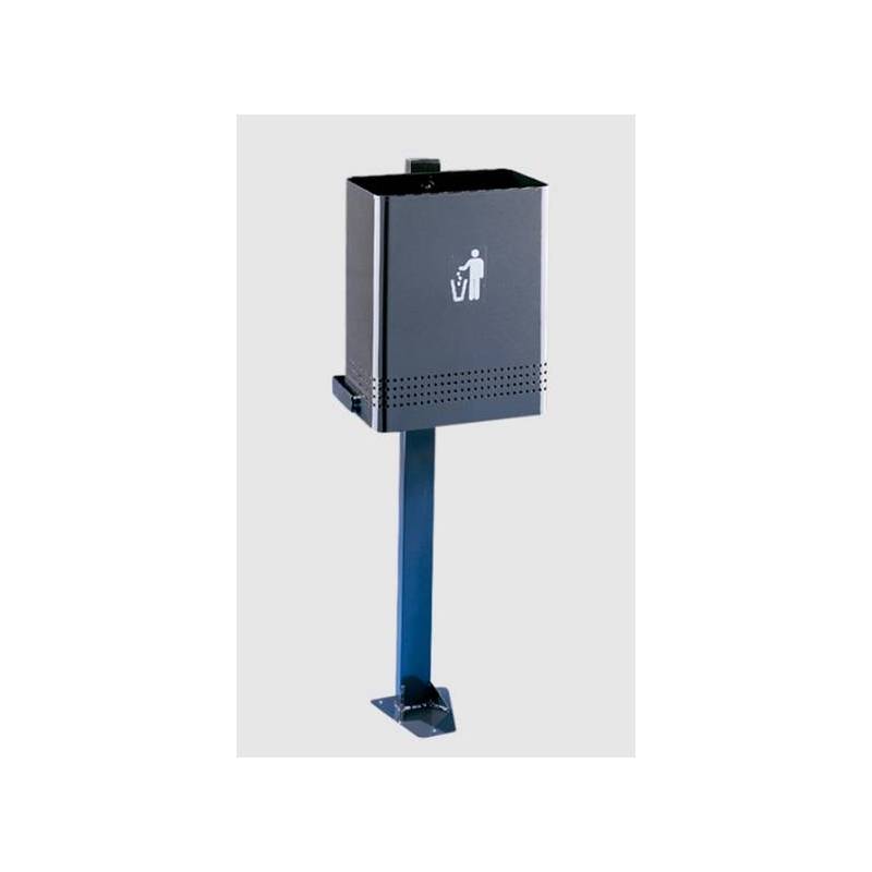 PAPELERA PINTADA SUELO BASCULANTE /...