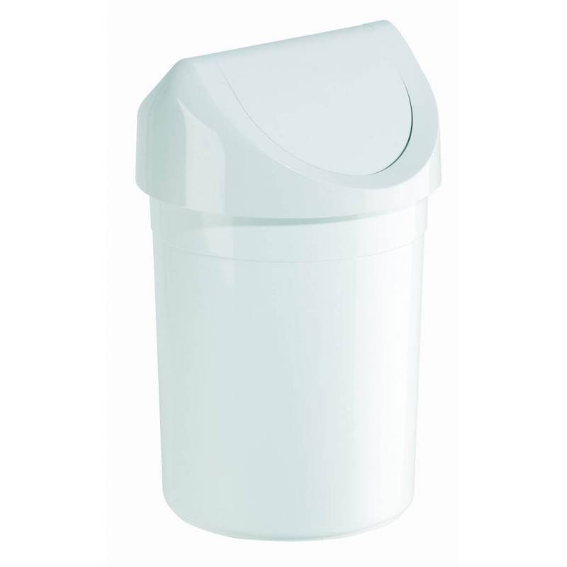 PAPELERA POLIETILENO BLANCA 40L...