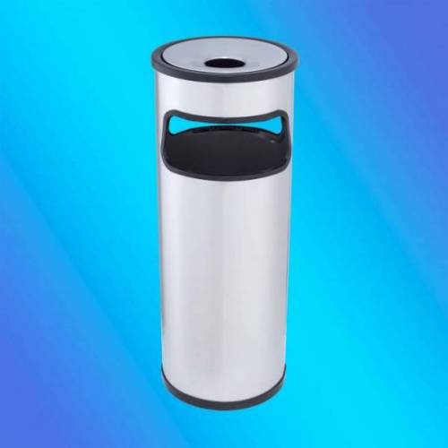 CENICERO PAPELERA INOX REDONDA DOS ABERTURAS / AL72201 /...