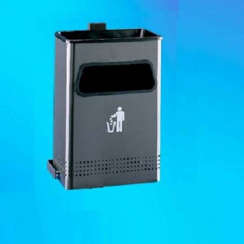 CENICERO PAPELERA PARED/BASCULANTE negra / 40 ltrs....