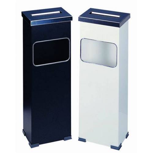 CENICERO PAPELERA RECTANGULAR /  BLANCO / MOD. 320