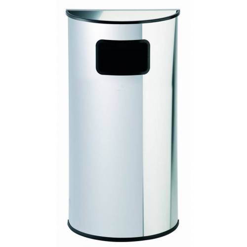 PAPELERA CENICERO / INOX / GRANDES SUPERFICIES / MOD.2001