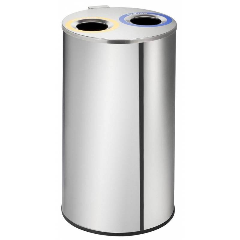 PAPELERA SANITARIA REDONDA INOX 2...