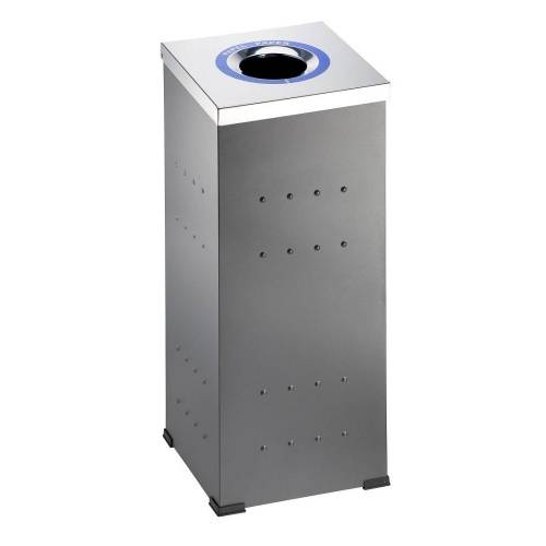 PAPELERA SANITARIA CUADRADA INOX  MOD.2210/R