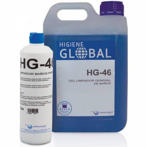 HG-46 Gel limpiador higienizante anticalcareo baños / 12...