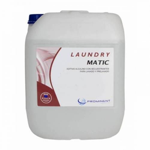 LAUNDRY MATIC detergente aditivo alcalino / 20 L....