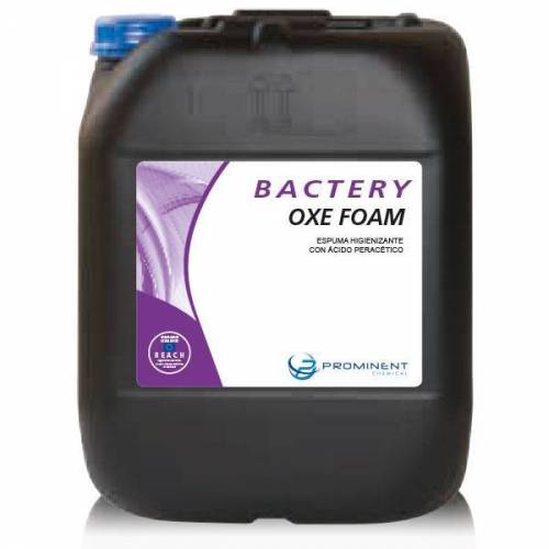 BACTERY OXE FOAM espuma higienizante con ácido peracético...