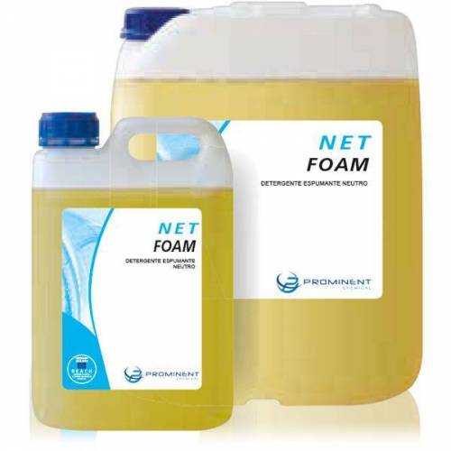 NET FOAM detergente neutro espumante  /  20 lts.