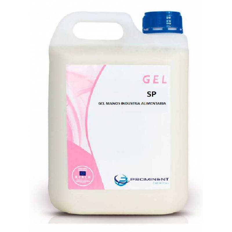 GEL SP / gel de manos industria alimentaria / sin perfume /  2 uds x 5 lts.