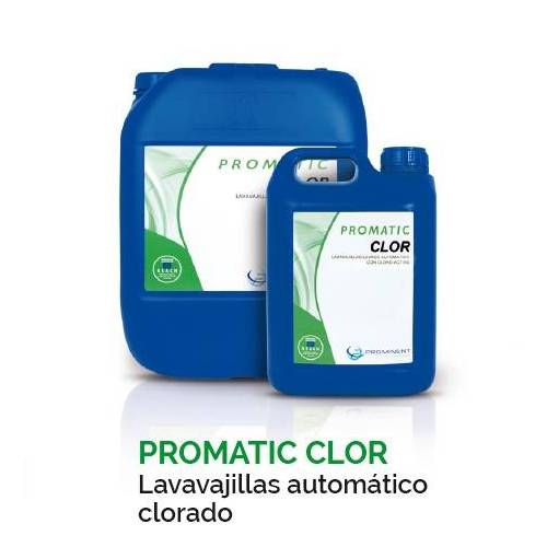 PROMATIC CLOR detergente con cloro activo  / 10 lt