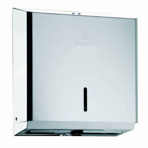 DISPENSADOR DE TOALLITAS ZIG-ZAG INOX MOD.510