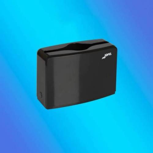 Servilletero Rectangular Negro Sobremesa