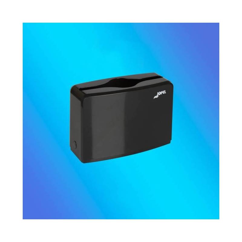 Servilletero Rectangular Negro Sobremesa