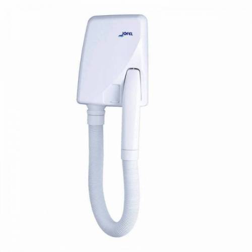 SECADOR PELO MURAL  (con enchufe)  ABS/BLANCO / AB55000