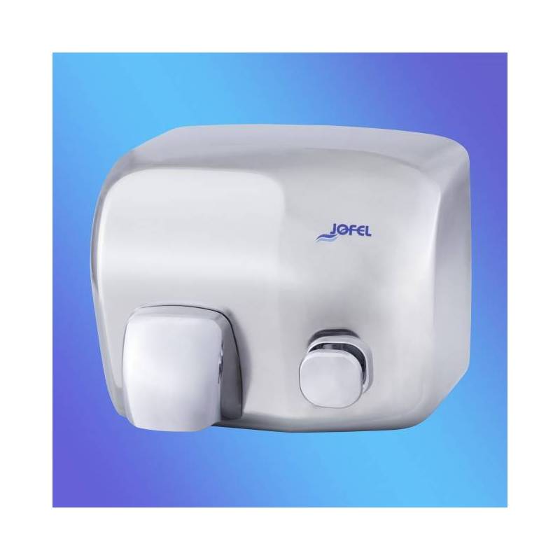 Secamanos Íbero Brillo. Pulsador.