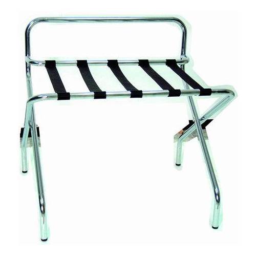 SOPORTE MALETAS CROMADO PLEGABLE MOD.610