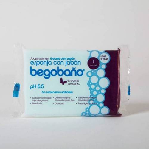 ESPONJA JABONOSA / BS-3 / 9cm x13cm x 2,5cm / 12 bolsas x...