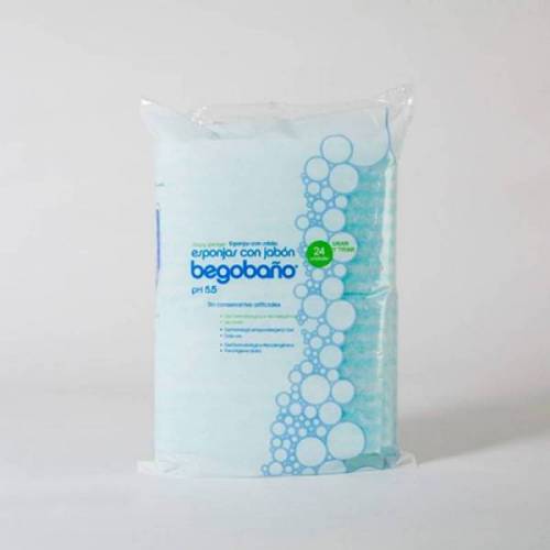 ESPONJA JABONOSA / BB-1 / 12cm x 20cm x 1cm / 5 bolsas x...