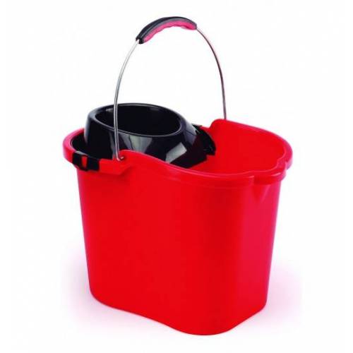 CUBO / RECTANGULAR-OVALADO MAYA / ROJO / 16 ltrs. / CON...