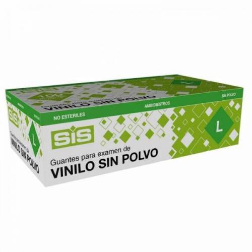 GUANTE VINILO / SIN POLVO / TALLA - L ( 8-9 ) / GRANDE /...
