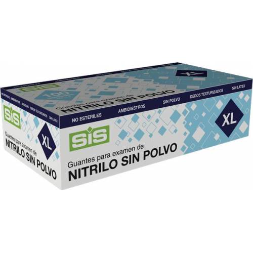 GUANTE NITRILO / AZUL / S.P. / TALLA -XL ( 9-10 ) /...