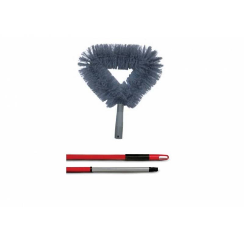 CEPILLO PARED OVALADO QUITATELARAÑAS