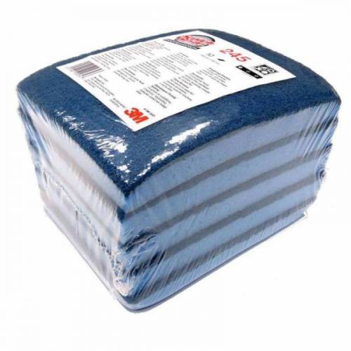 ESTROPAJO AZUL CON ESPONJA SCOTCH-BRITE 245 NO RAYA / 1...