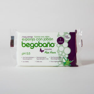 Esponja jabonosa BS8 CON EXTRACTO ALOE VERA