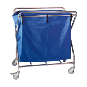 Carro Camarera Metálico X Gigante Inox y 1 Bolsa de 342 Lts