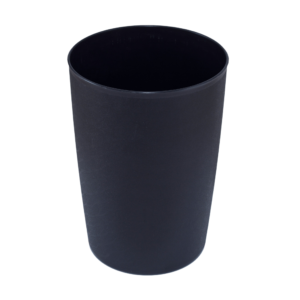 Papelera eco básica plastico negra
