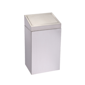 Papelera Inox Tapa Batiente