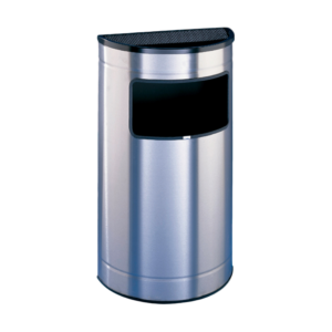Cenicero Papelera Inox Media Luna - Cubo Interior