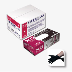 Guante de un solo uso Nitriflex Black