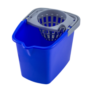 Cubo azul de 15 l. Con escurridor