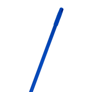 Mango de aluminio plastificado doble rosca 140 cms. Semiforrado azul