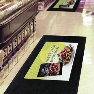 Alfombra con logotipo SUPERSCRAPE IMPRESSIONS